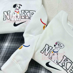 101 Dalmaçyalı Köpek Perdita ve Pongo Nakışlı Çift Kombin