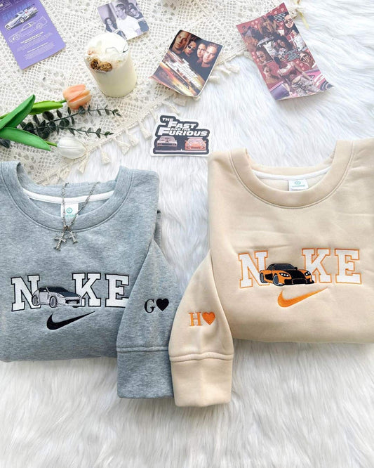 Hızlı ve Öfkeli Han ve Gisele Nakışlı Çift Kombin