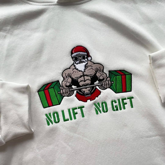 No Lift No Gift GYM Nakış İşleme