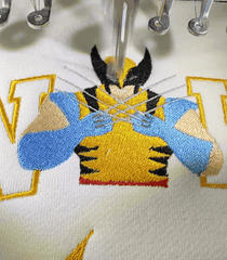 Deadpool ve Wolverine Nike Nakışlı Çift Kombin