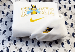 Deadpool ve Wolverine Nike Nakışlı Çift Kombin