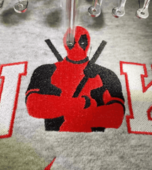 Deadpool ve Wolverine Nike Nakışlı Çift Kombin