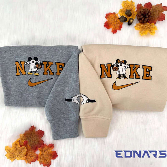 Mini Fare Mouse ve Minnie Nakışlı Çift Kombin