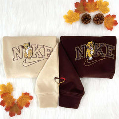 Simba ve Nala Nakışlı Çift Kombin