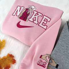 Barbie Oppenheimer Barbenheimer Nakışlı Çift Kombin Tişört, Sweatshirt & Hoodie