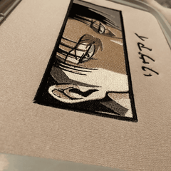 ATTACK ON TITAN LEVI BOXED Nakış İşleme