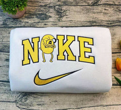 Adventure Time Finn ve Jake Nakışlı Çift Kombin