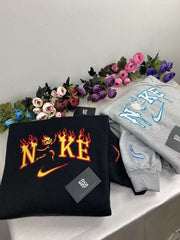 Elemental Ember ve Wade Nakışlı Çift Kombin Tişört, Sweatshirt & Hoodie