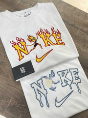 Elemental Ember ve Wade Nakışlı Çift Kombin Tişört, Sweatshirt & Hoodie