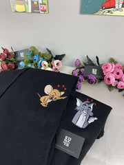 Tom ve Jerry Nakışlı Çift Kombin