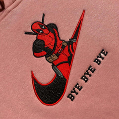 Deadpool X Bye Bye Bye Swoosh Nakış İşleme | EMBROIDERED GYM