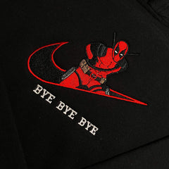 Deadpool X Bye Bye Bye Swoosh Nakış İşleme | EMBROIDERED GYM