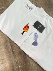 Elemental Ember ve Wade Ateş ve Su v4 Nakışlı Çift Kombin