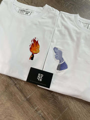 Elemental Ember ve Wade Ateş ve Su v4 Nakışlı Çift Kombin