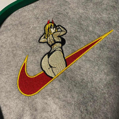 Power Gyat Swoosh Anime Nakış İşleme | EMBROIDERED GYM