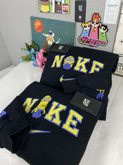 Minyonlar Kevin ve Stuart Nakışlı Çift Kombin