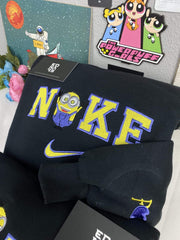 Minyonlar Kevin ve Stuart Nakışlı Çift Kombin