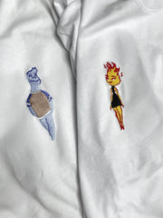 Elemental Ember ve Wade Ateş ve Su v3 Nakışlı Çift Kombin