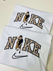 NXKE Çizgi Kişiye Özel Fotoğraf Nakış İşleme