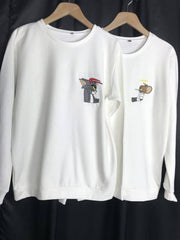 Tom ve Jerry v3 Nakışlı Çift Kombin