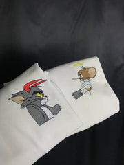 Tom ve Jerry v3 Nakışlı Çift Kombin