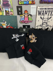 Tom ve Jerry v5 Nakışlı Çift Kombin