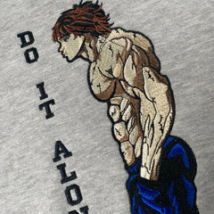 BAKI DO IT ALONE Nakış İşleme