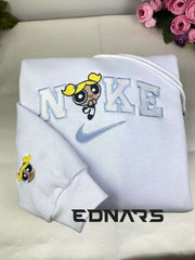 Powerpuff Girls Blossom, Bubbles, Buttercup Nakış İşleme