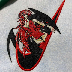 Highschool DxD Rias Gremory Gyat Swoosh Nakış İşleme | EMBROIDERED GYM