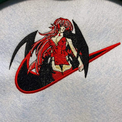 Highschool DxD Rias Gremory Gyat Swoosh Nakış İşleme | EMBROIDERED GYM