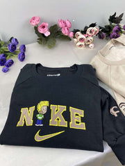 Cedric ve Chen Nakışlı Çift Kombin Tişört, Sweatshirt & Hoodie