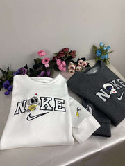 Walle ve Eva Nakışlı Çift Kombin Tişört, Sweatshirt & Hoodie
