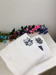 Gecenin Öfkesi ve Işığın Öfkesi Siyah ve Beyaz Ejderha Dragon Nakışlı Çift Kombin