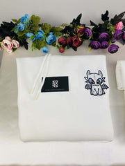 Beyaz Ejderha Dragon Nakış İşleme