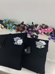 Sevimli Kediler Nakışlı Çift Kombin