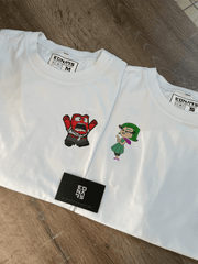 Ters Yüz Öfke ve Tiksinti Nakışlı Çift Kombin | Inside Out