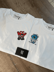 Ters Yüz Öfke ve Üzüntü Nakışlı Çift Kombin | Inside Out