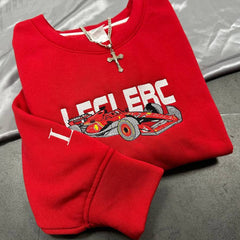 Formula 1 Leclerc ve Sainz Nakışlı Çift Kombin | F1 Ferrari