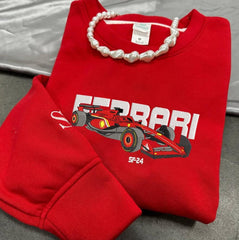 Formula 1 Leclerc ve Sainz Nakışlı Çift Kombin | F1 Ferrari