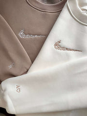 Logo Nike Swoosh Kalp Nakış İşleme