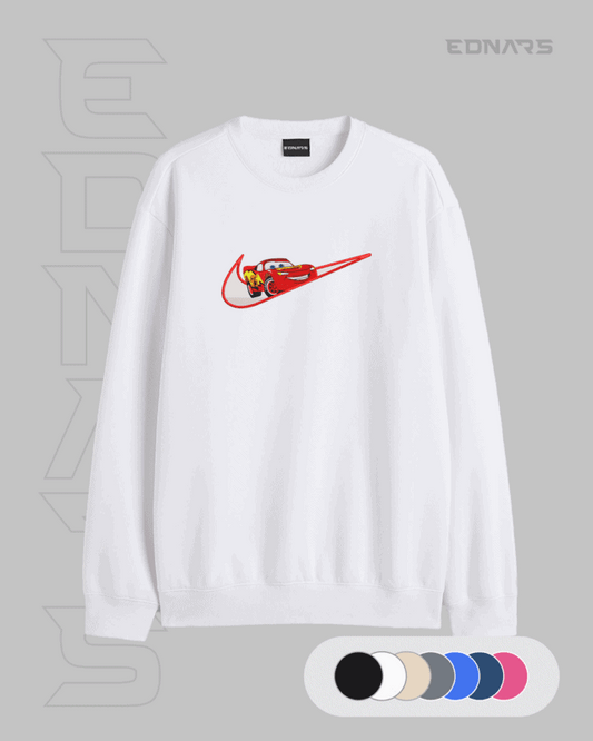 McQueen ve Sally Swoosh Nakışlı Çift Kombin