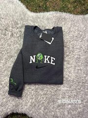 Sulley ve Mike V2 Nakışlı Çift Kombin