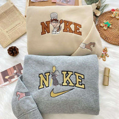 Ratatuy Remy ve Alfredo Nakışlı Çift Kombin