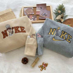 Ratatuy Remy ve Alfredo Nakışlı Çift Kombin