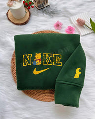 Winnie The Pooh ve Eşek Eeyore Nakışlı Çift Kombin