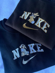 Disney Thumper ve Miss Bunny Nakışlı Çift Kombin