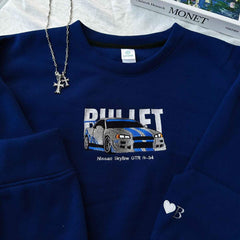 Hızlı ve Öfkeli Suki ve Bullet v2 Nakışlı Çift Kombin