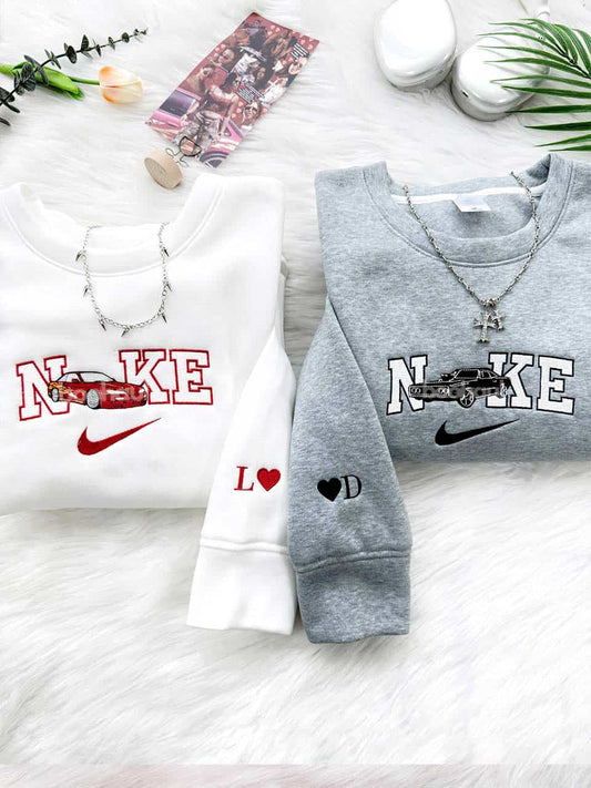 Hızlı ve Öfkeli Dominic Toretto ve Letty Nakışlı Çift Kombin