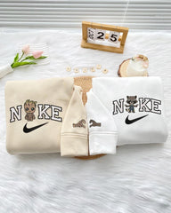 I am Groot ve Roket Rakun Nakışlı Çift Kombin