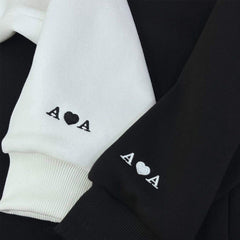 Gecenin Öfkesi ve Işığın Öfkesi Siyah ve Beyaz Ejderha Dragon Nakışlı Çift Kombin